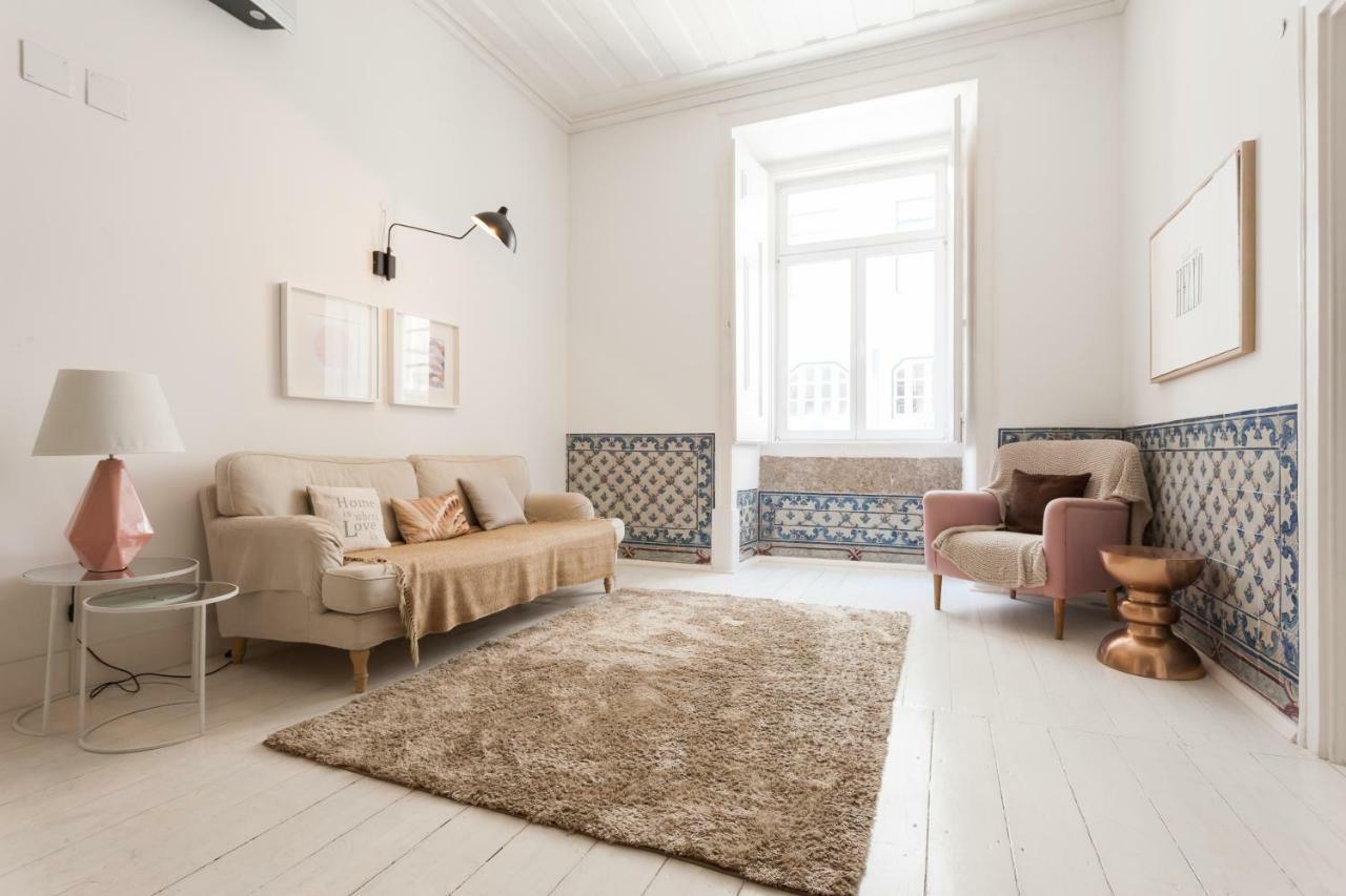 Baixa Tile Blue Two-Bedroom Apartment - By Lu Holidays Lisboa Exteriör bild