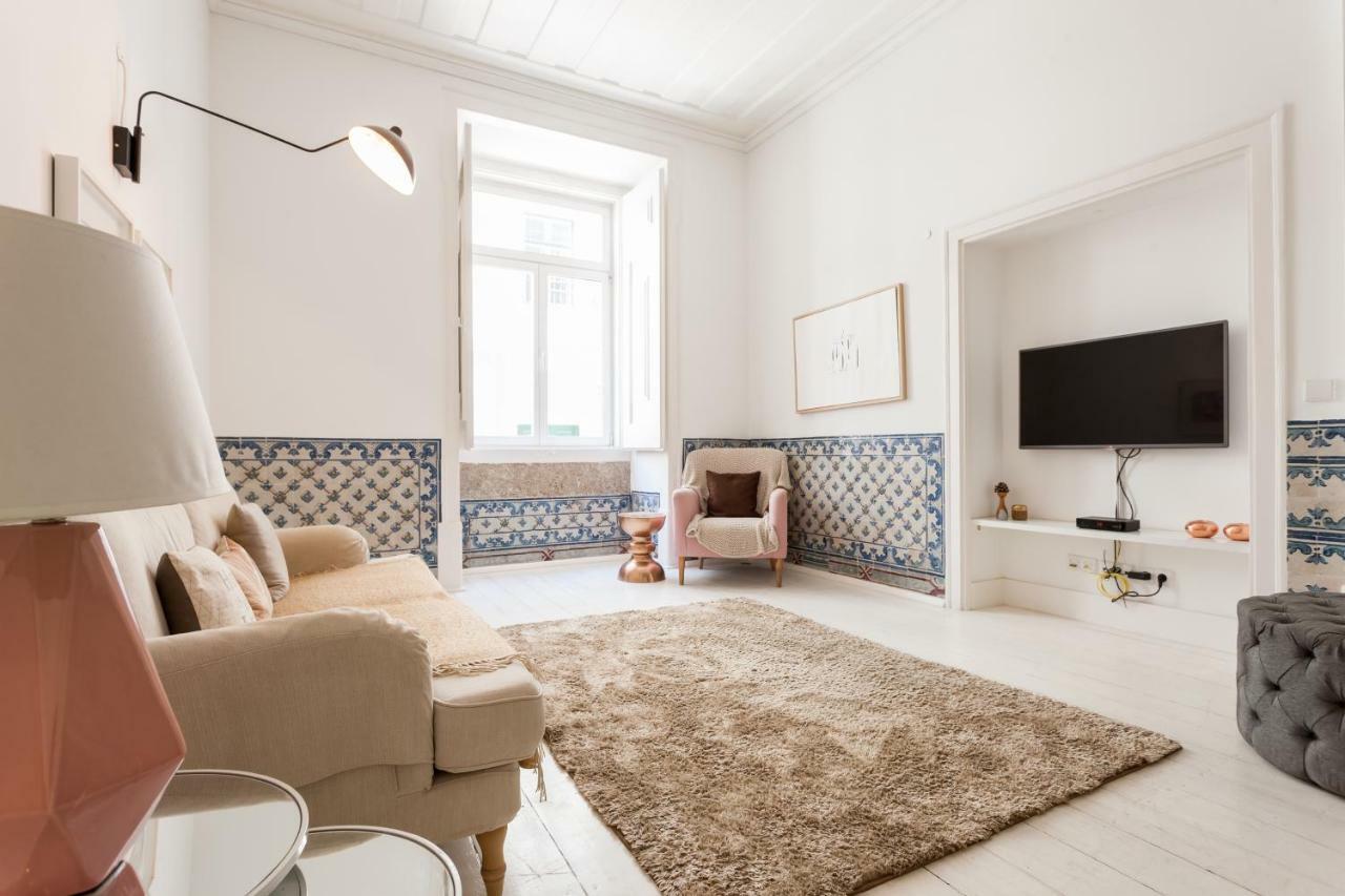 Baixa Tile Blue Two-Bedroom Apartment - By Lu Holidays Lisboa Exteriör bild